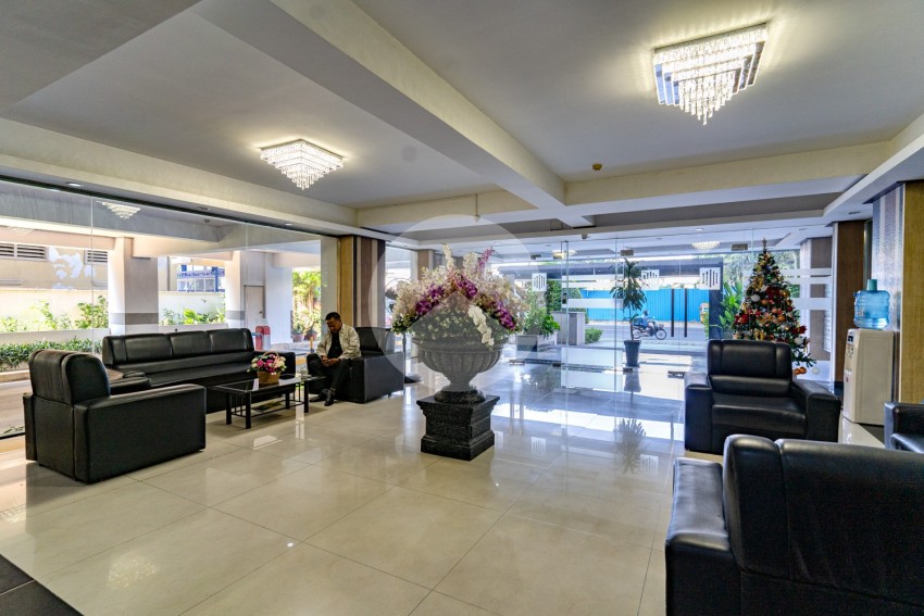 6th Floor 2 Bedroom Condo For Sale - De Castle Diamond, Toul Kork, Phnom Penh