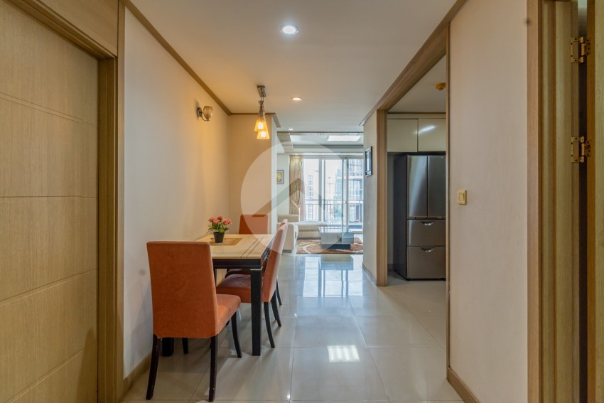 6th Floor 2 Bedroom Condo For Sale - De Castle Diamond, Toul Kork, Phnom Penh