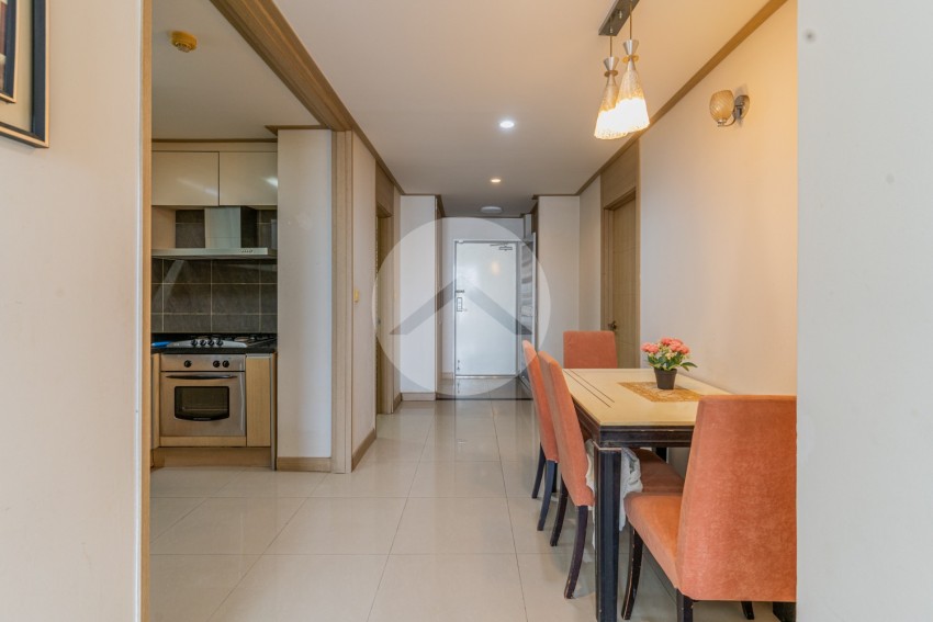 6th Floor 2 Bedroom Condo For Sale - De Castle Diamond, Toul Kork, Phnom Penh