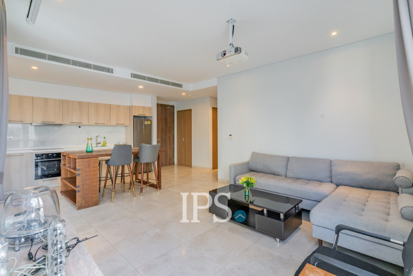 3rd Floor 2 Bedroom Condo For Sale - Embassy Residences, Tonle Bassac, Phnom Penh