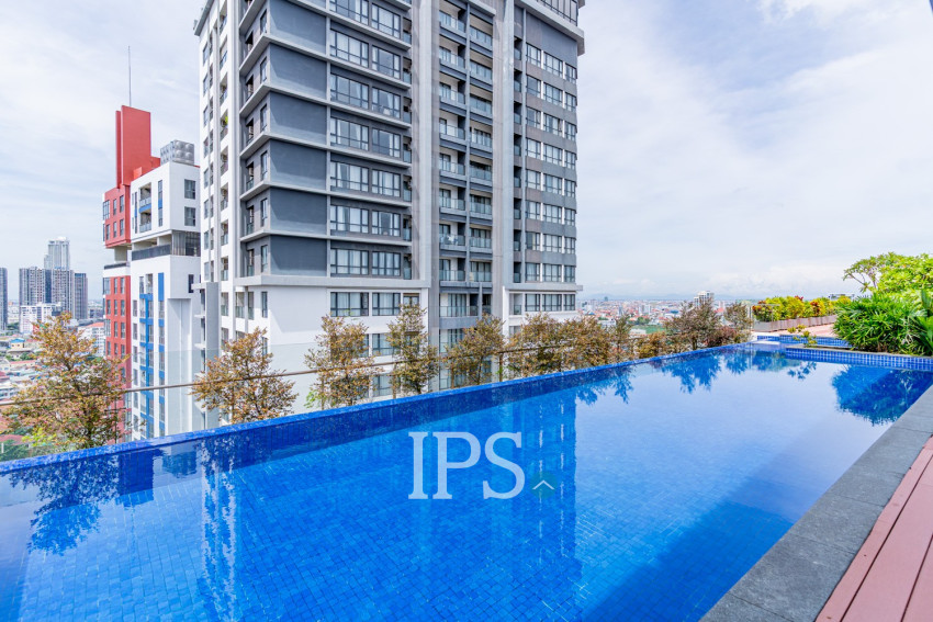 3rd Floor 2 Bedroom Condo For Sale - Embassy Residences, Tonle Bassac, Phnom Penh