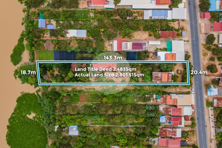 2,378 Sqm Residential Land For Sale - Preaek Thmei, Phnom  Penh