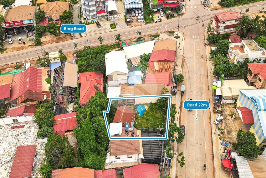 400 Sqm Commercial Land For Sale - Svay Dangkum, Siem Reap