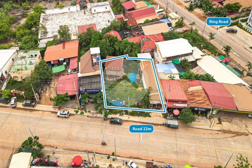 400 Sqm Commercial Land For Sale - Svay Dangkum, Siem Reap