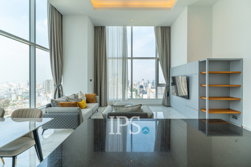 3 Bedroom Penthouse For Rent - J Tower 2, BKK1, Phnom Penh