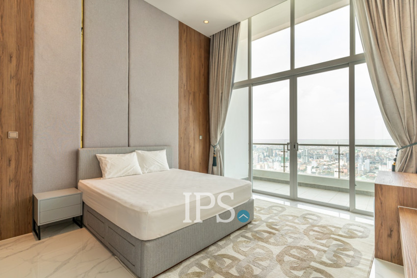 3 Bedroom Penthouse For Rent - J Tower 2, BKK1, Phnom Penh