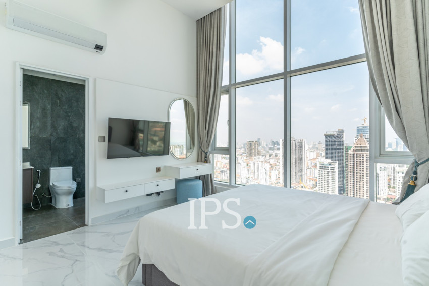 3 Bedroom Penthouse For Rent - J Tower 2, BKK1, Phnom Penh