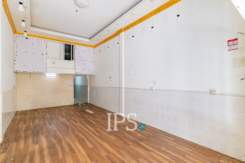 91 Sqm Ground Floor Retail Space For Rent - BKK1, Phnom Penh
