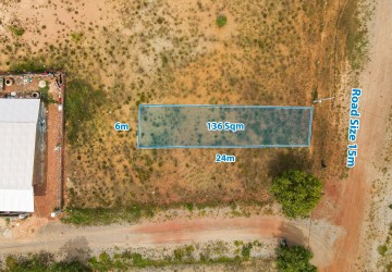 136 Sqm Residential Land For Sale - Road 60, Siem Reap thumbnail