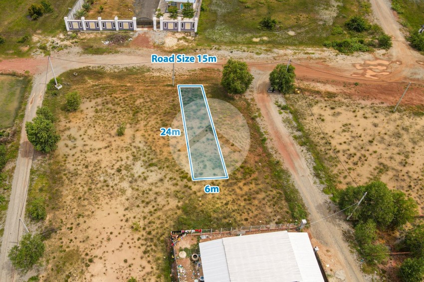 136 Sqm Residential Land For Sale - Road 60, Siem Reap