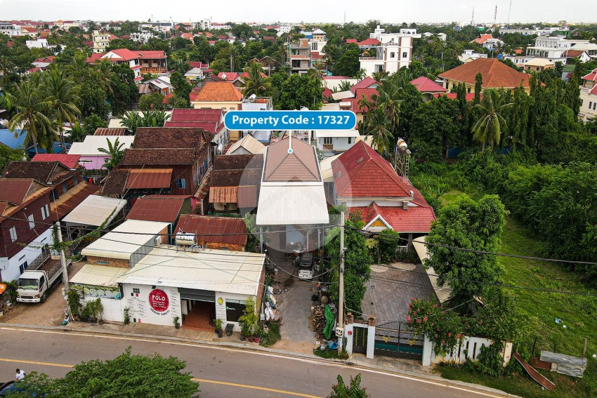 ផ្ទះ ១៣ បន្ទប់ សម្រាប់លក់ - មាត់ស្ទឹងសៀមរាប, សង្កាត់សាលាកំរើក, ក្រុងសៀមរាប