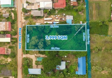 3,999 Sqm Residential Land For Sale - Chreav, Siem Reap thumbnail