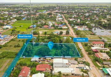 3,999 Sqm Residential Land For Sale - Chreav, Siem Reap thumbnail