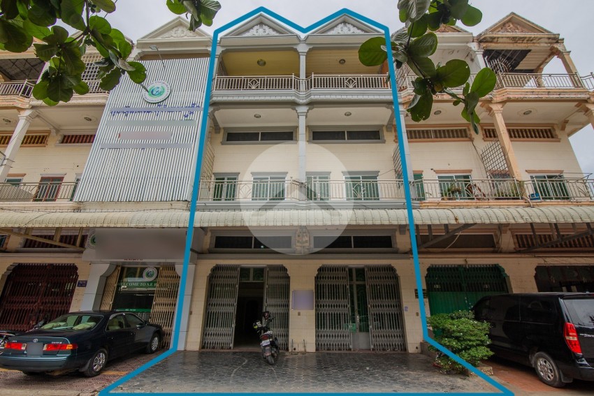 12 Room Commercial Flat For Rent - Boeung Kak 2, Toul Kork, Phnom Penh