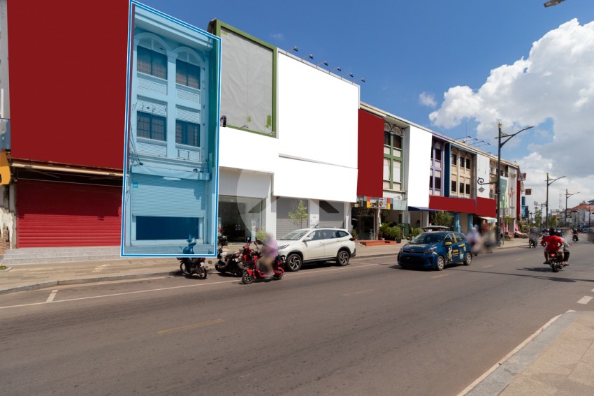 5 Bedroom Shophouse For Rent - Sivutha Road, Siem Reap