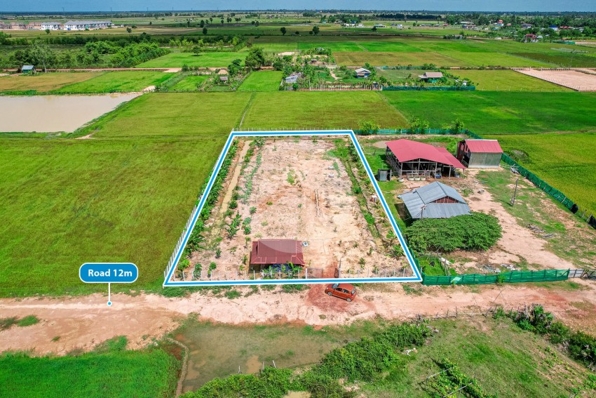 2,100 Sqm Land For Sale - Krabei Riel, Siem Reap