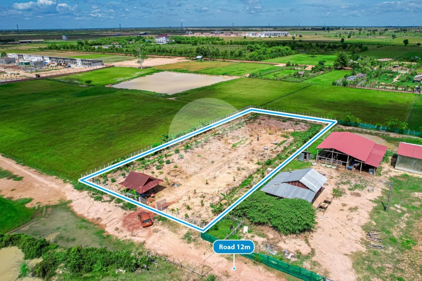 2,100 Sqm Land For Sale - Krabei Riel, Siem Reap