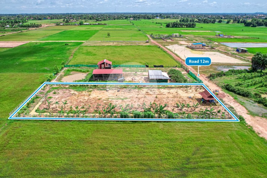 2,100 Sqm Land For Sale - Krabei Riel, Siem Reap