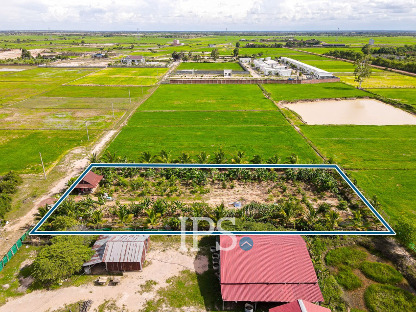 2,100 Sqm Land For Sale - Krabei Riel, Siem Reap