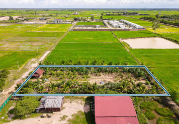 2,100 Sqm Land For Sale - Krabei Riel, Siem Reap thumbnail