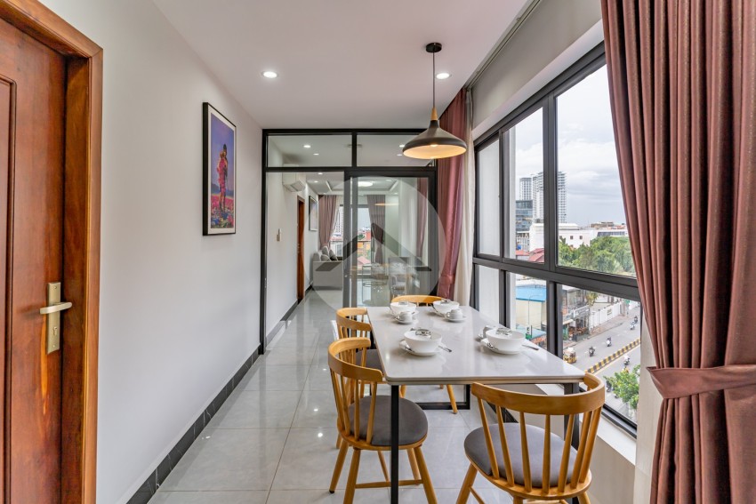 2 Bedroom Serviced Apartment For Rent - Tonle Bassac, Chamkarmon, Phnom Penh