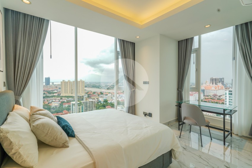 2 Bedroom Condo For Rent - J Tower 2, BKK1, Phnom Penh