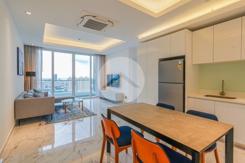 2 Bedroom Condo For Rent - J Tower 2, BKK1, Phnom Penh