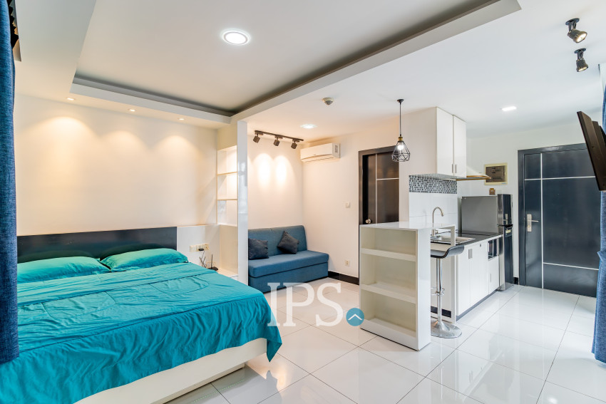 47 Sqm Studio Serviced Apartment For Rent - BKK3, Phnom Penh