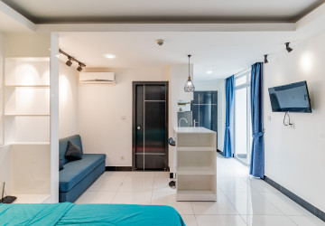 47 Sqm Studio Serviced Apartment For Rent - BKK3, Phnom Penh thumbnail