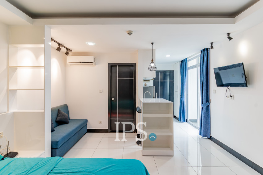 47 Sqm Studio Serviced Apartment For Rent - BKK3, Phnom Penh