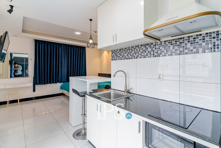 47 Sqm Studio Serviced Apartment For Rent - BKK3, Phnom Penh