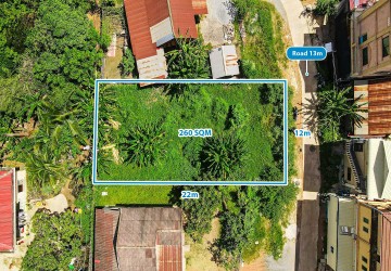 260 Sqm Residential Land For Sale - Svay Dangkum, Siem Reap thumbnail