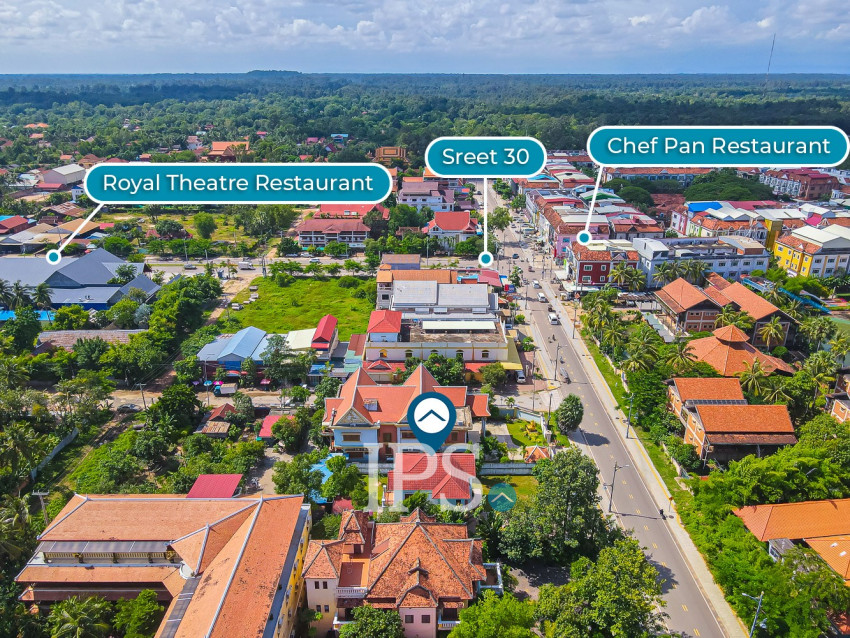 ផ្ទះវីឡា 2 បន្ទប់គេង សម្រាប់ជួល- សង្កាត់ស្វាយដង្គុំ, ក្រុងសៀមរាប