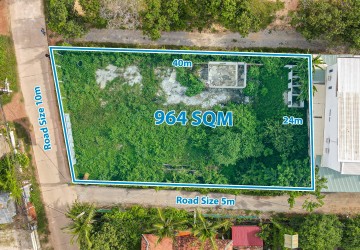 964 Sqm Residential Land For Sale - Slor Kram, Siem Reap thumbnail