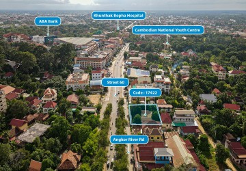 639 Sqm Commercial Land For Sale - Near Riverside, Slor Kram, Siem Reap thumbnail