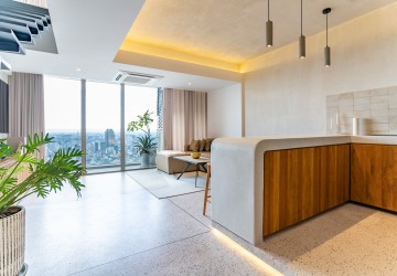 1 Bedroom Serviced Loft Condo For Rent - The Peak, Tonle Bassac, Phnom Penh thumbnail