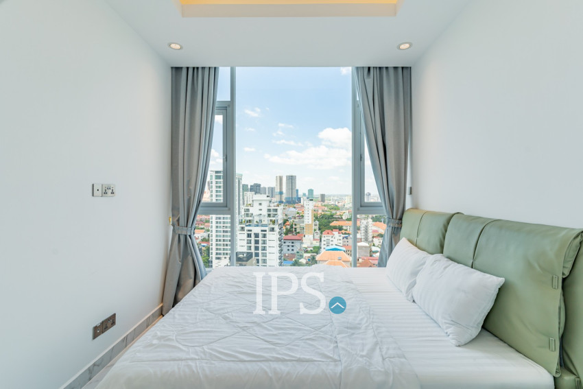 2 Bedroom Condo For Rent - J Tower 2, BKK1, Phnom Penh