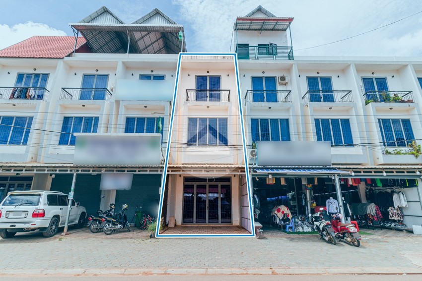 4 Bedroom Commercial Shophouse For Rent - Sok San Road, Svay Dangkum, Siem Reap