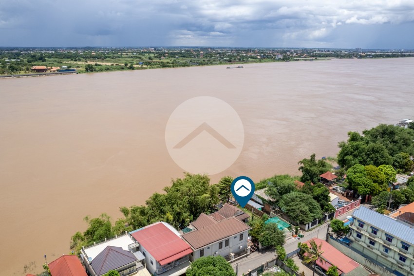 157 Sqm Riverfront Land For Sale - Prek Leap, Phnom Penh