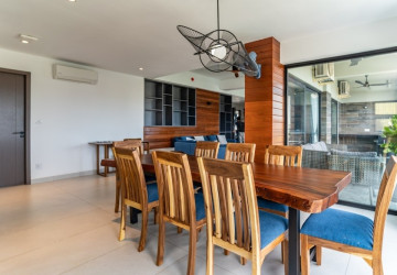 3 Bedroom Serviced Apartment For Rent - Tonle Bassac, Phnom Penh thumbnail