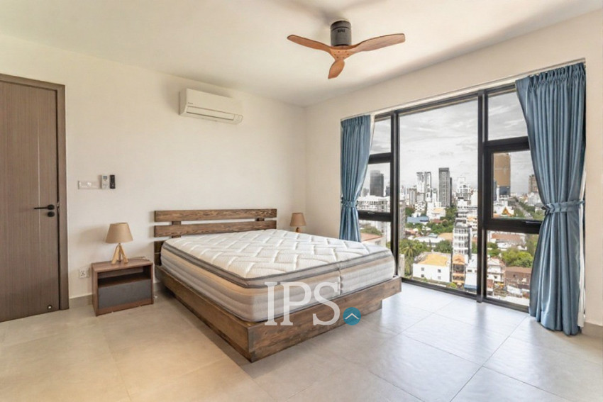 3 Bedroom Serviced Apartment For Rent - Tonle Bassac, Phnom Penh