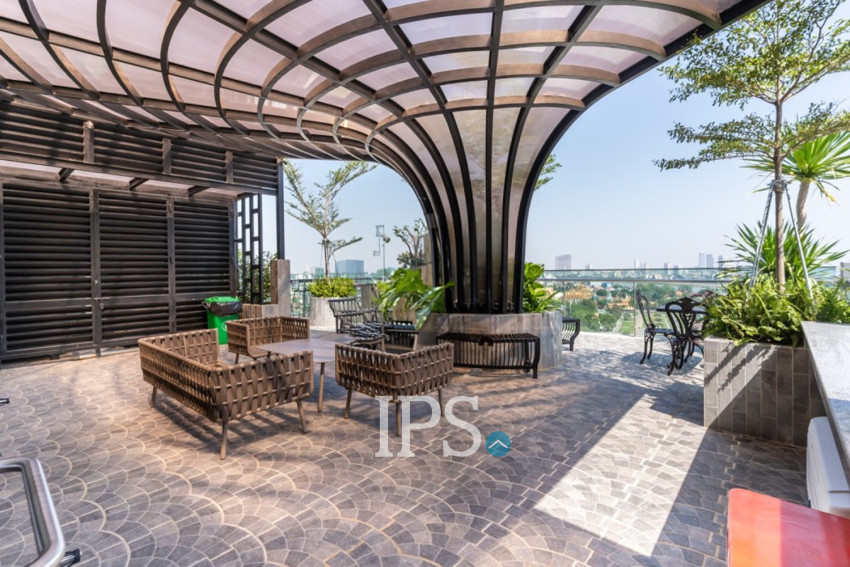 3 Bedroom Serviced Apartment For Rent - Tonle Bassac, Phnom Penh