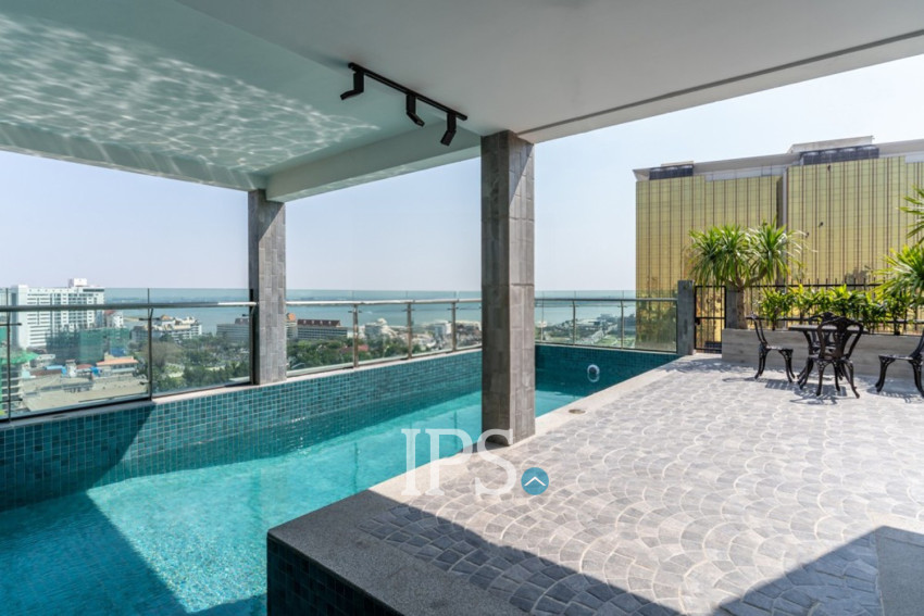 3 Bedroom Serviced Apartment For Rent - Tonle Bassac, Phnom Penh