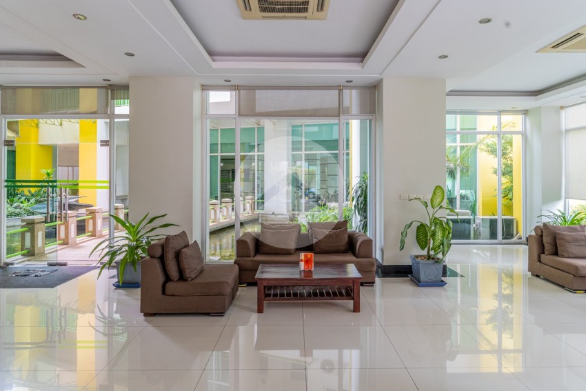 7th Floor Studio Condo For Sale - Mekong Gardens, Chroy Changvar, Phnom Penh