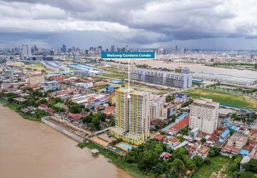 7th Floor Studio Condo For Sale - Mekong Gardens, Chroy Changvar, Phnom Penh thumbnail