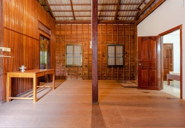 3 Bedroom Wooden House For Rent - Sala Kamreuk, Siem Reap thumbnail