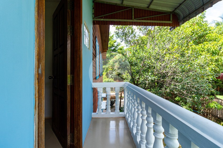 3 Bedroom Wooden House For Rent - Sala Kamreuk, Siem Reap