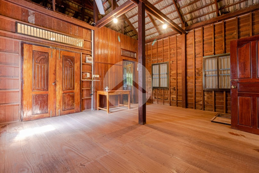 3 Bedroom Wooden House For Rent - Sala Kamreuk, Siem Reap