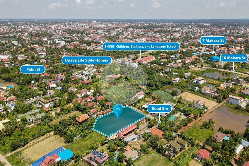 3,227 Sqm Residential Land For Sale - Sala Kamreuk, Siem Reap