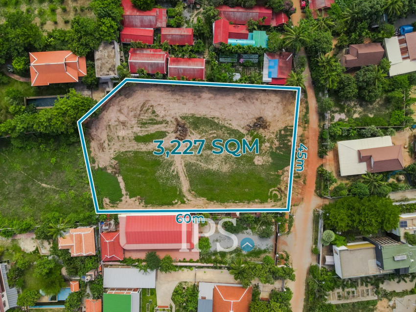 3,227 Sqm Residential Land For Sale - Sala Kamreuk, Siem Reap